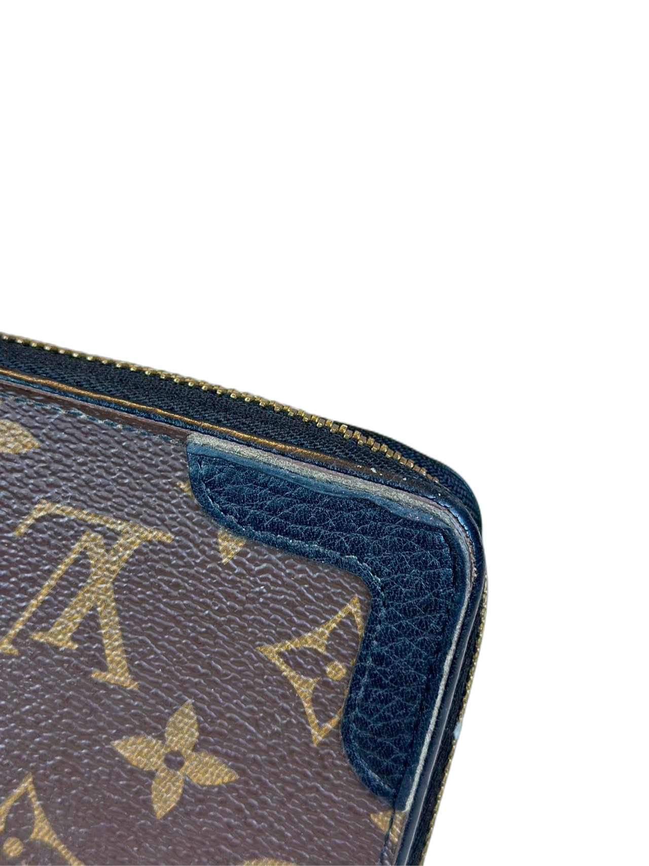 Preloved Louis Vuitton Monogram Canvas Leather wallet