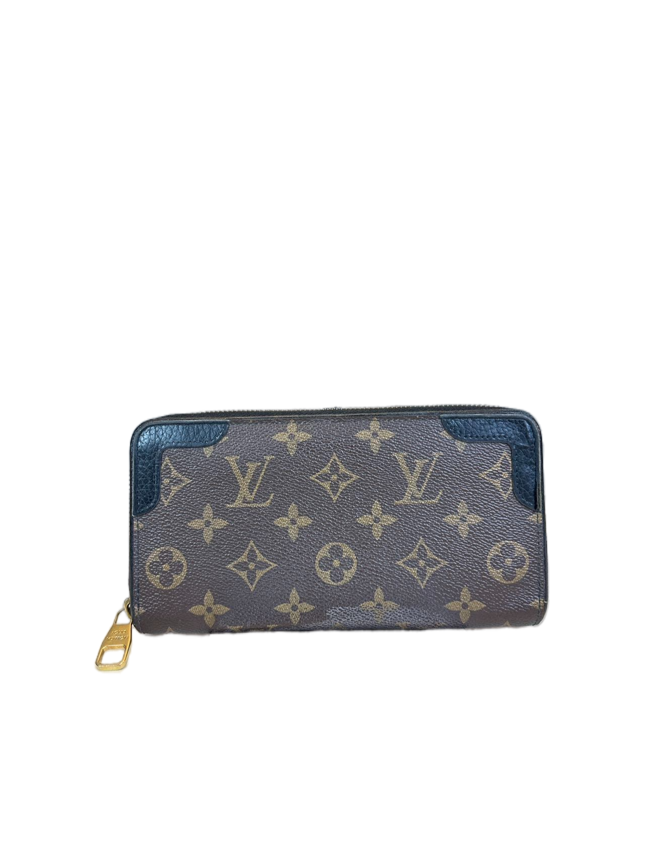 Preloved Louis Vuitton Monogram Canvas Leather wallet