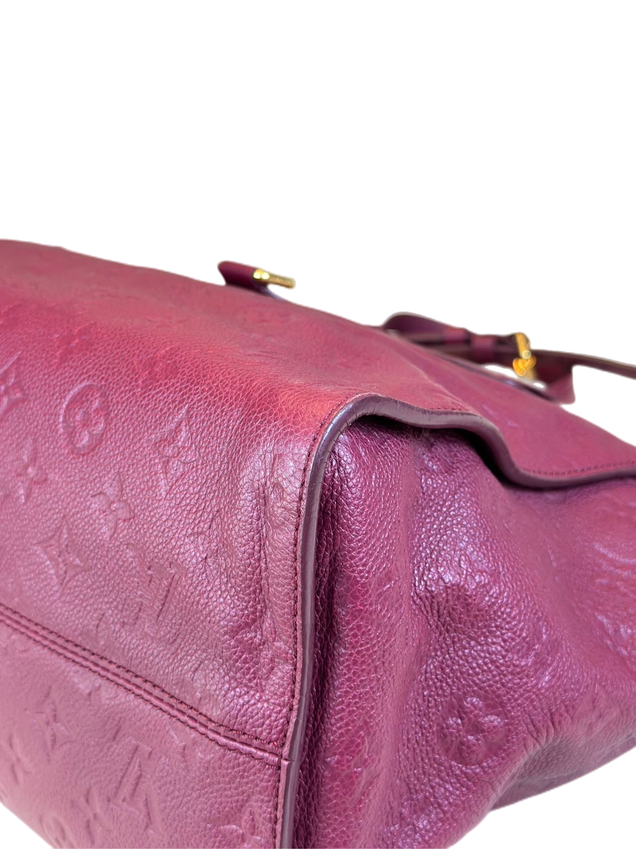 Preloved Louis Vuitton Monogram Leather Shoulder Bag Totes