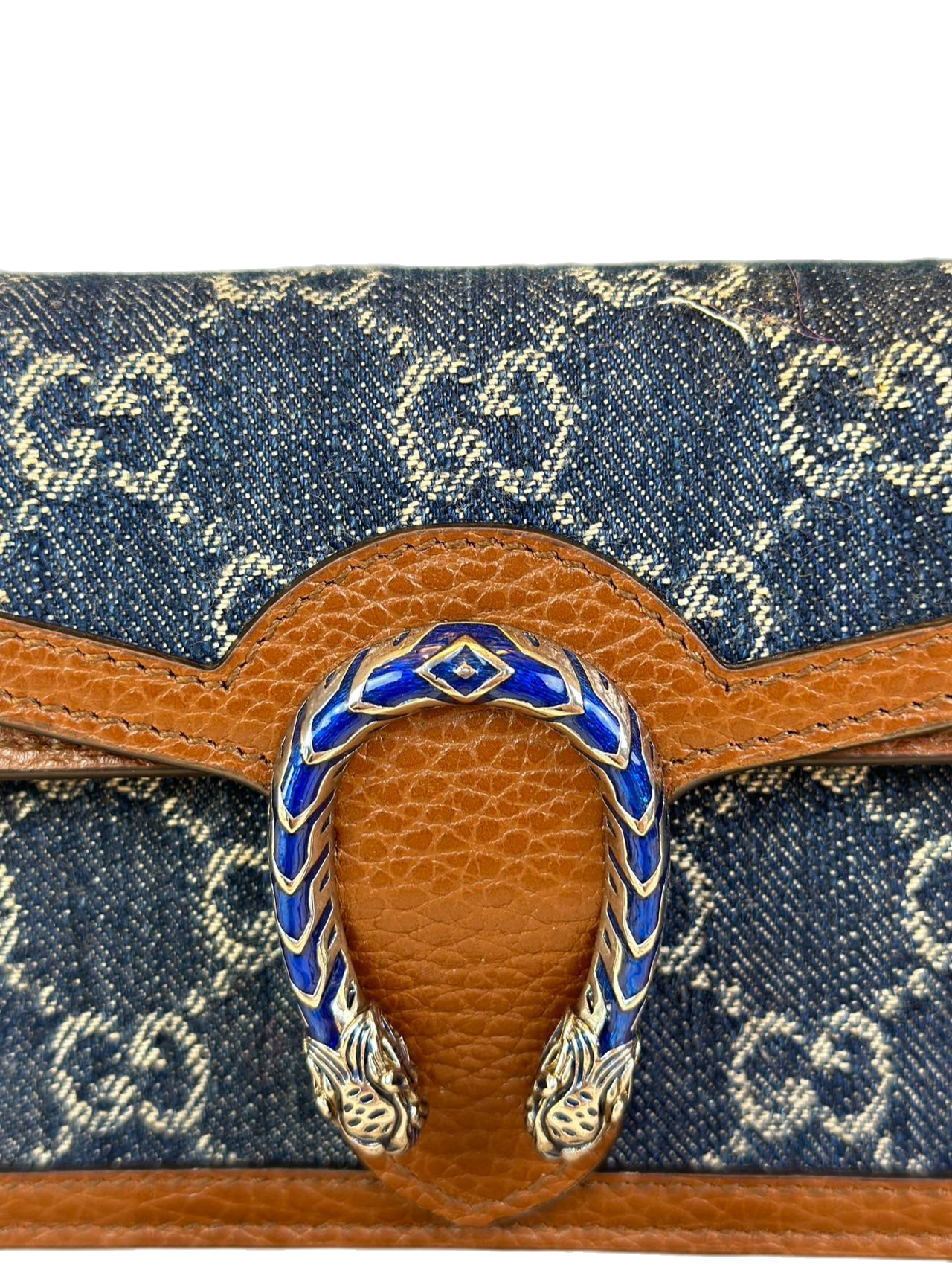 Preloved Gucci GG Logo Print Mini Dionysus Shoulder Bag Crossbody