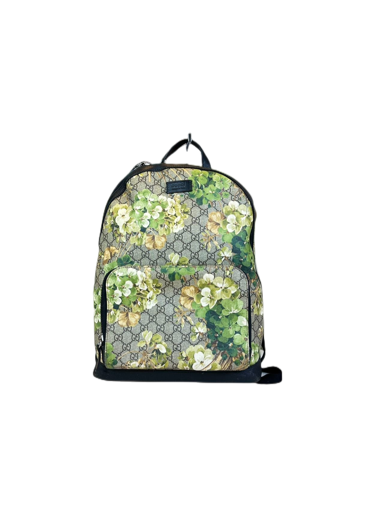 Preloved Gucci GG Logo Blooms Backpack