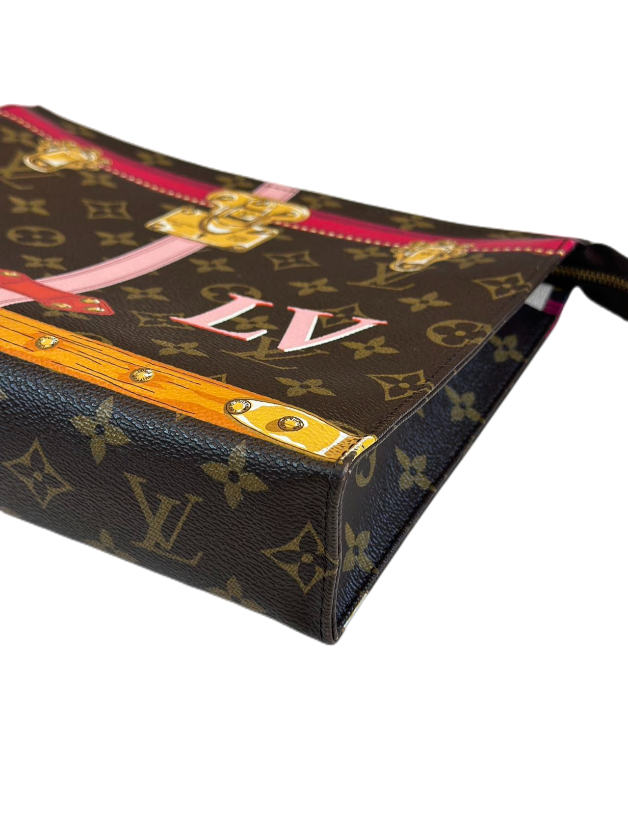 Preloved Louis Vuitton Monogram Canvas Clutch Pouch
