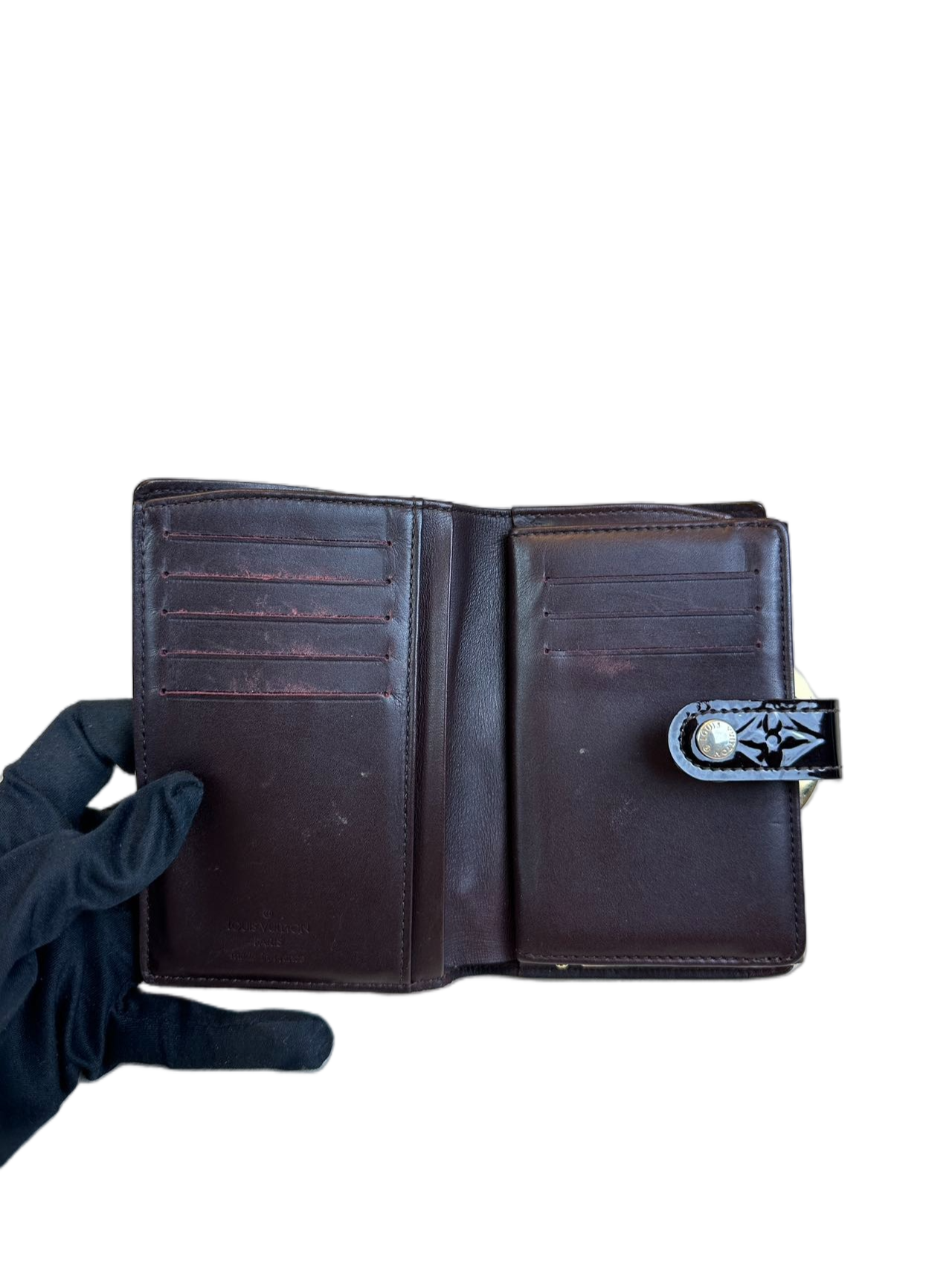 Preloved Louis Vuitton Vernis Monogram Convert Wallet
