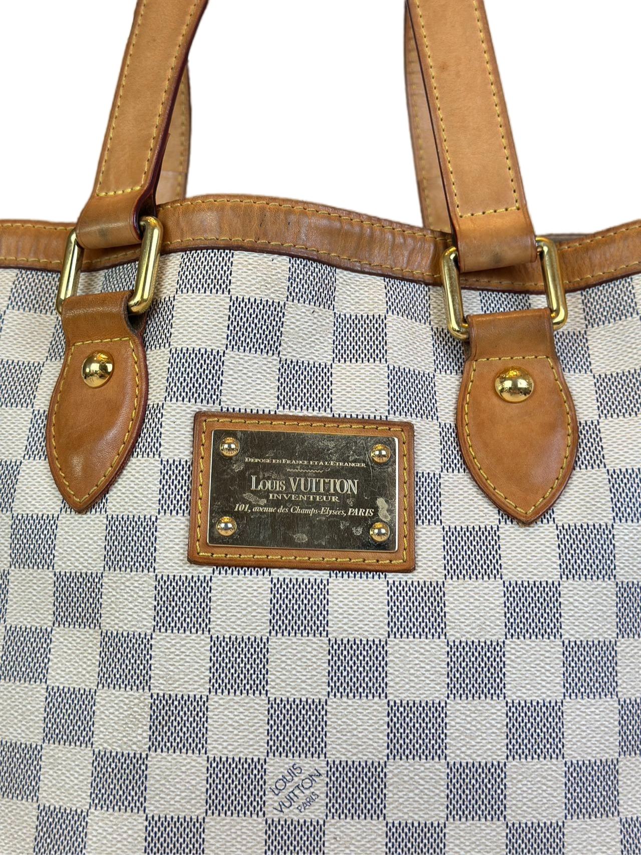 Preloved Louis Vuitton Damier Azur Hampstead PM