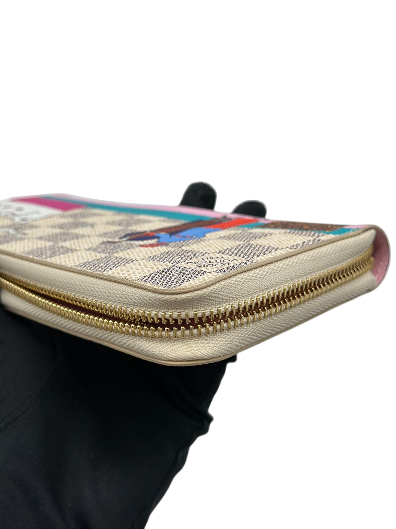 Preloved Louis Vuitton Damier Azur Wallet Purse