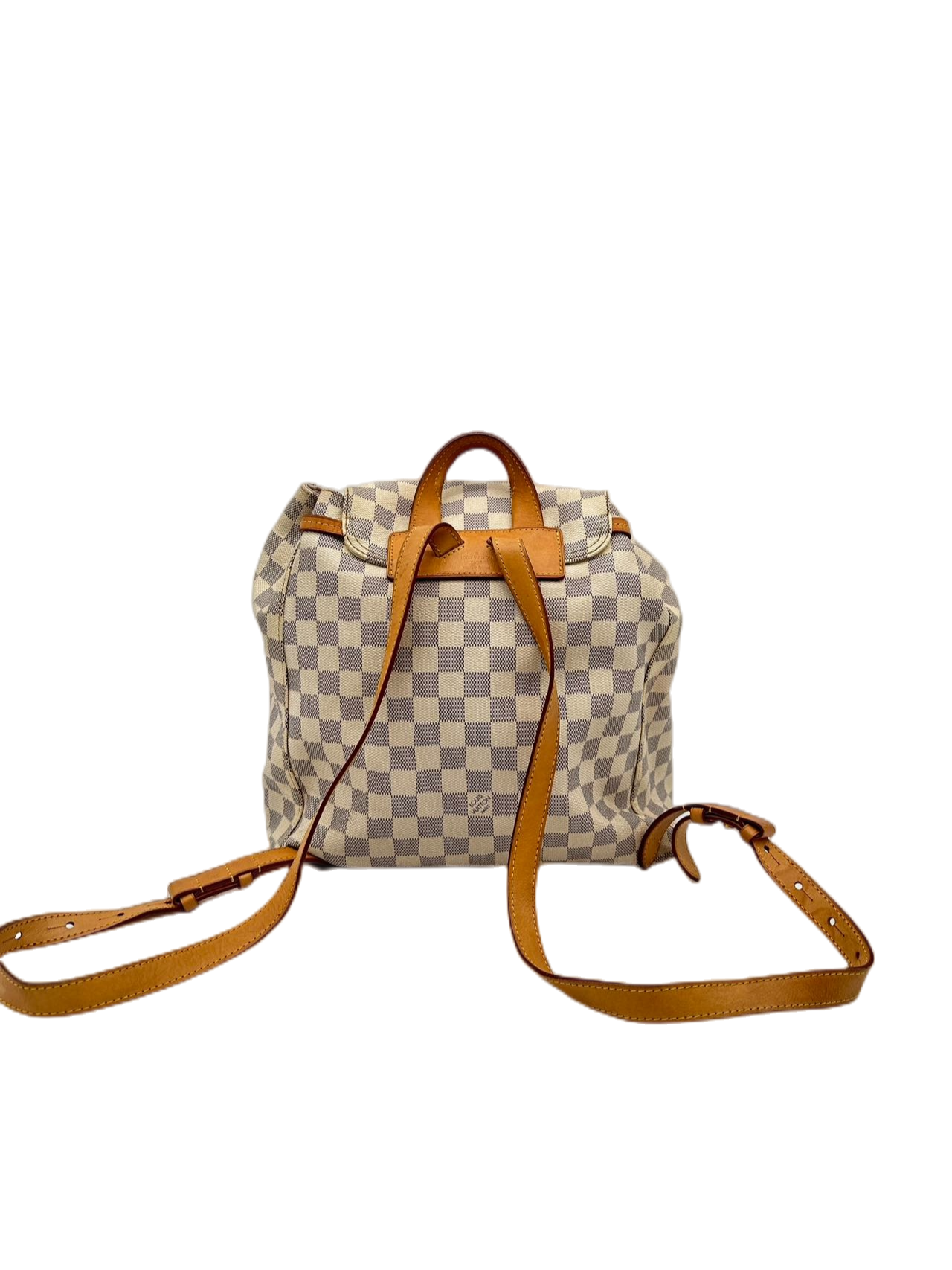 Preloved Louis Vuitton Damier Azur Sperone MM Backpack