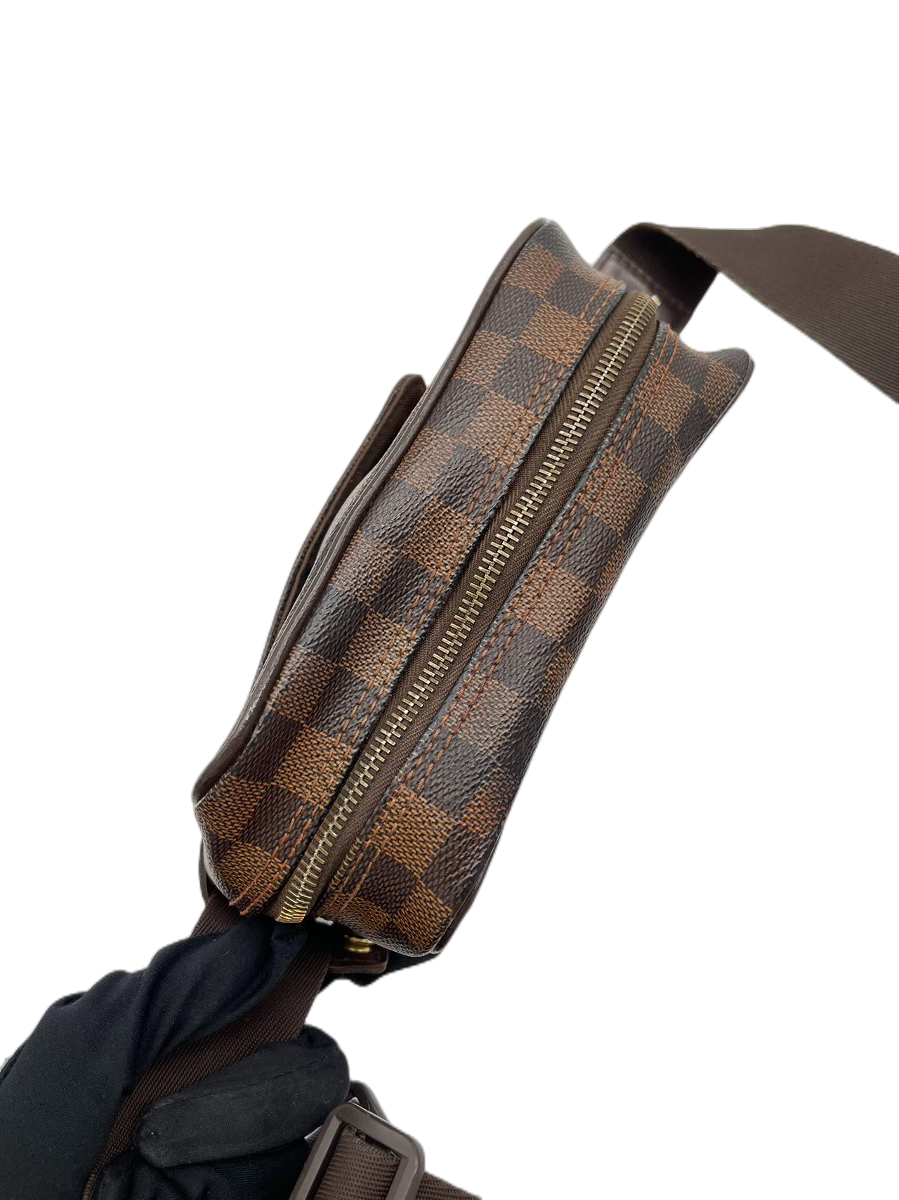 Preloved Louis Vuitton Damier Ebene Shoulder Bag Crossbody