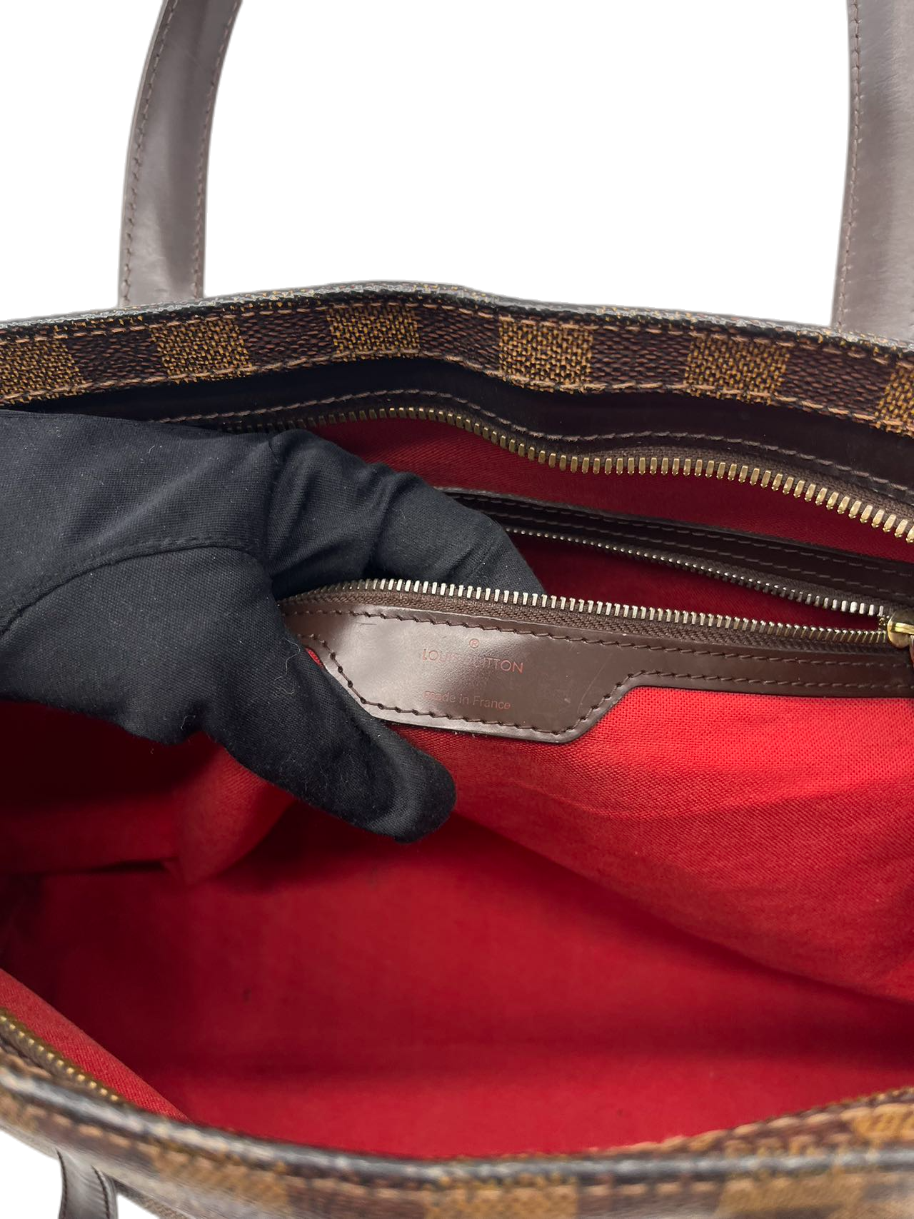 Preloved Louis Vuitton Damier Ebene Chelsea Totes Shoulder Bag