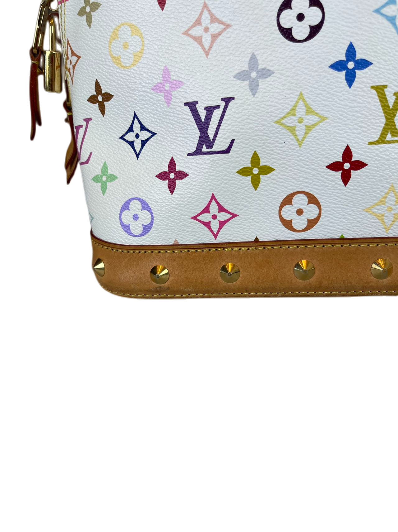 Preloved Louis Vuitton Multicolor Alma PM Satchel