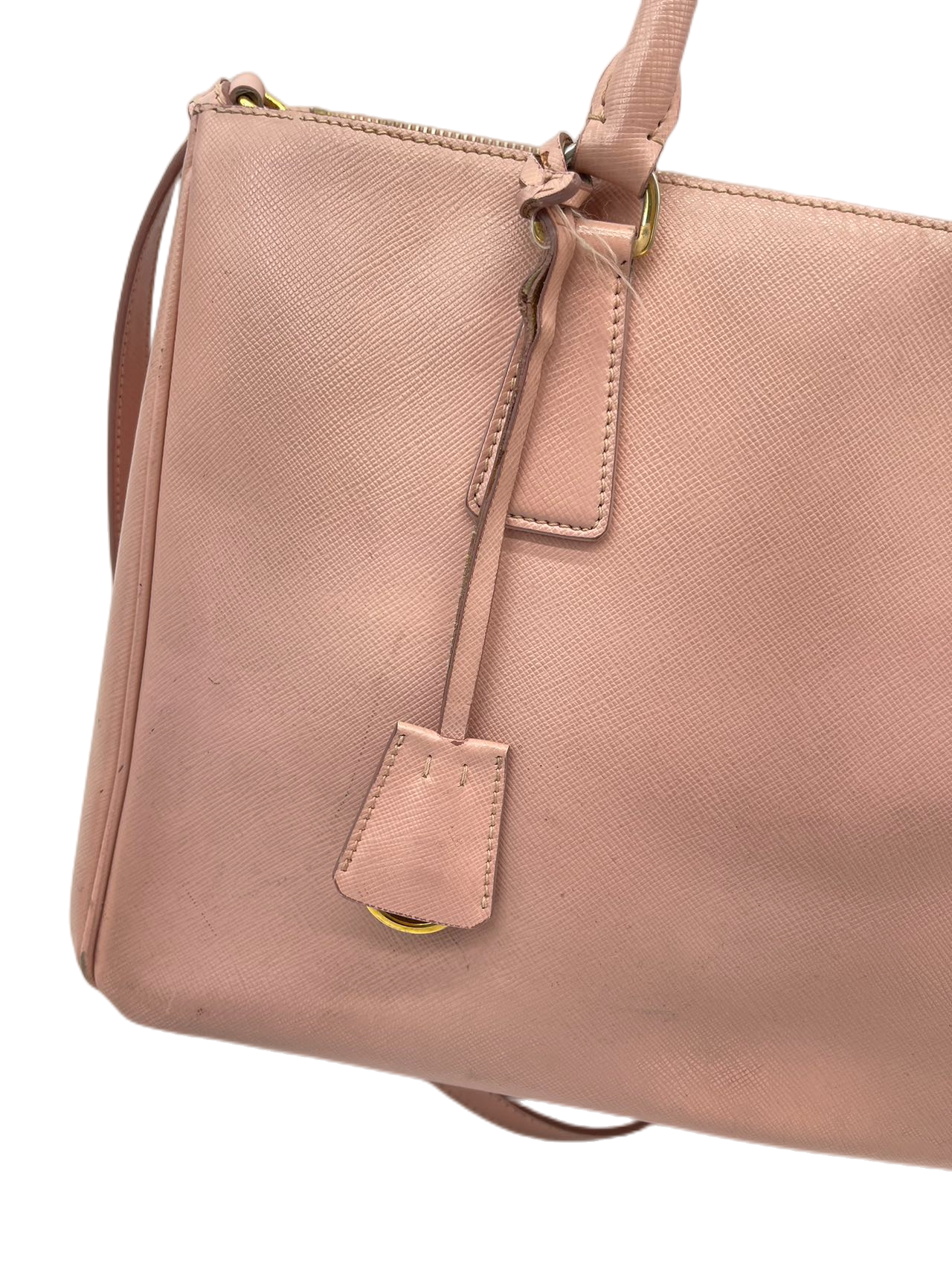 Preloved Prada Saffiano Lux Shoulder Bag Crossbody