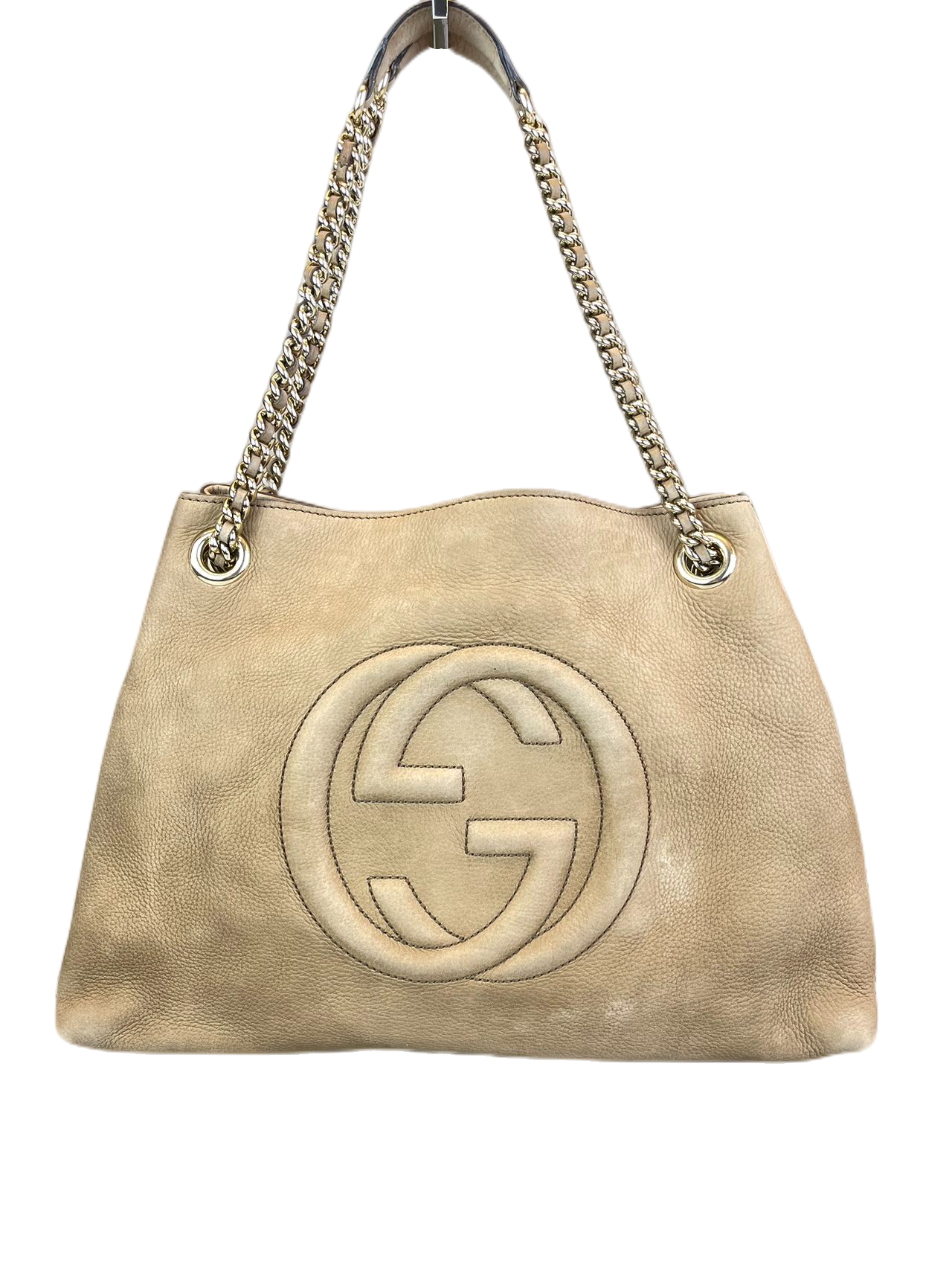 Preloved Gucci GG Logo SoHo Chain Totes Shoulder Bag