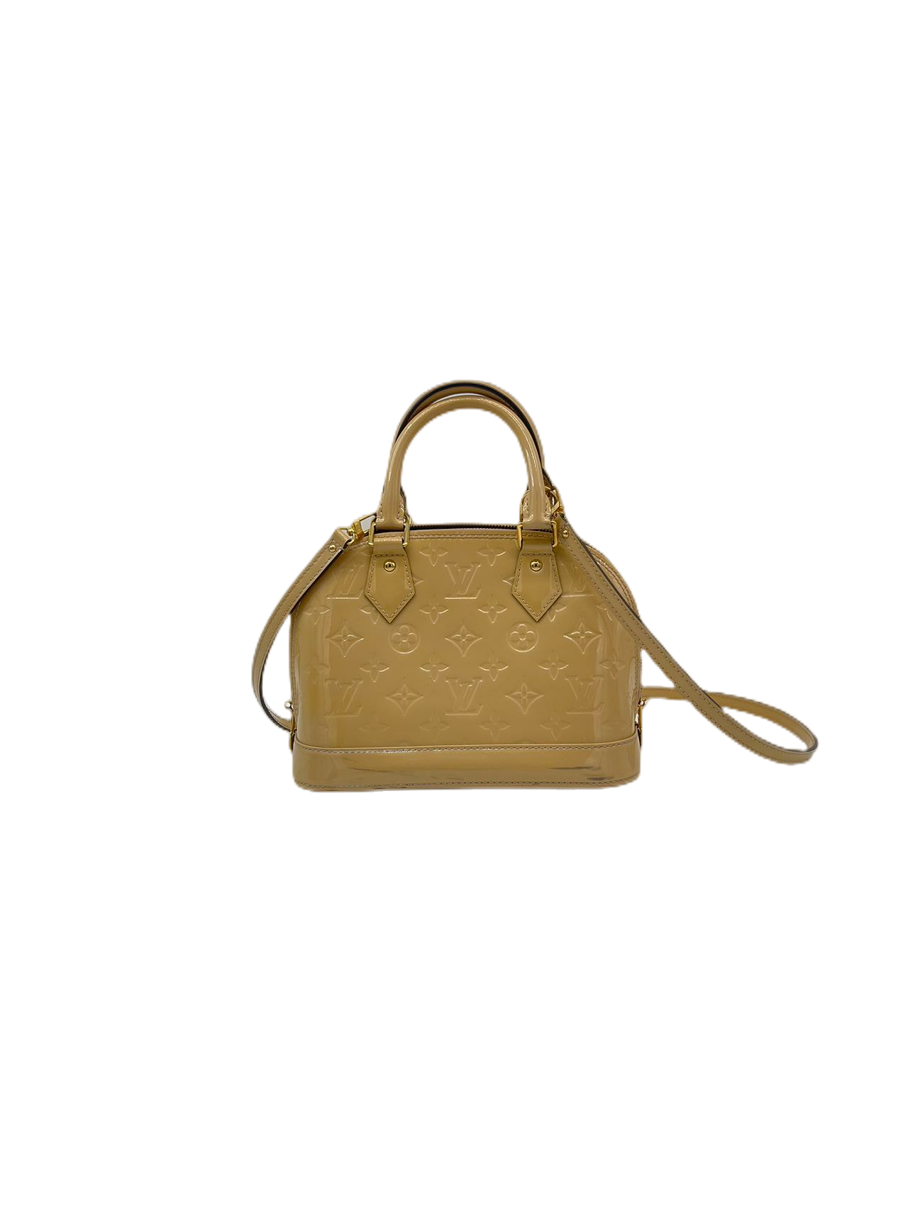 Preloved Louis Vuitton Patent Leather Alma BB Shoulder Bag
