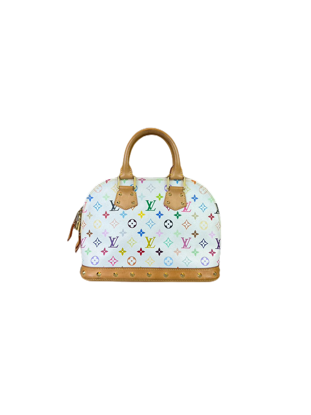 Preloved Louis Vuitton Multicolor Alma PM Satchel