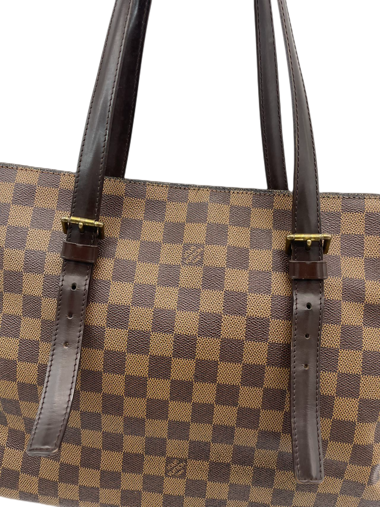 Preloved Louis Vuitton Damier Ebene Chelsea Totes Shoulder Bag