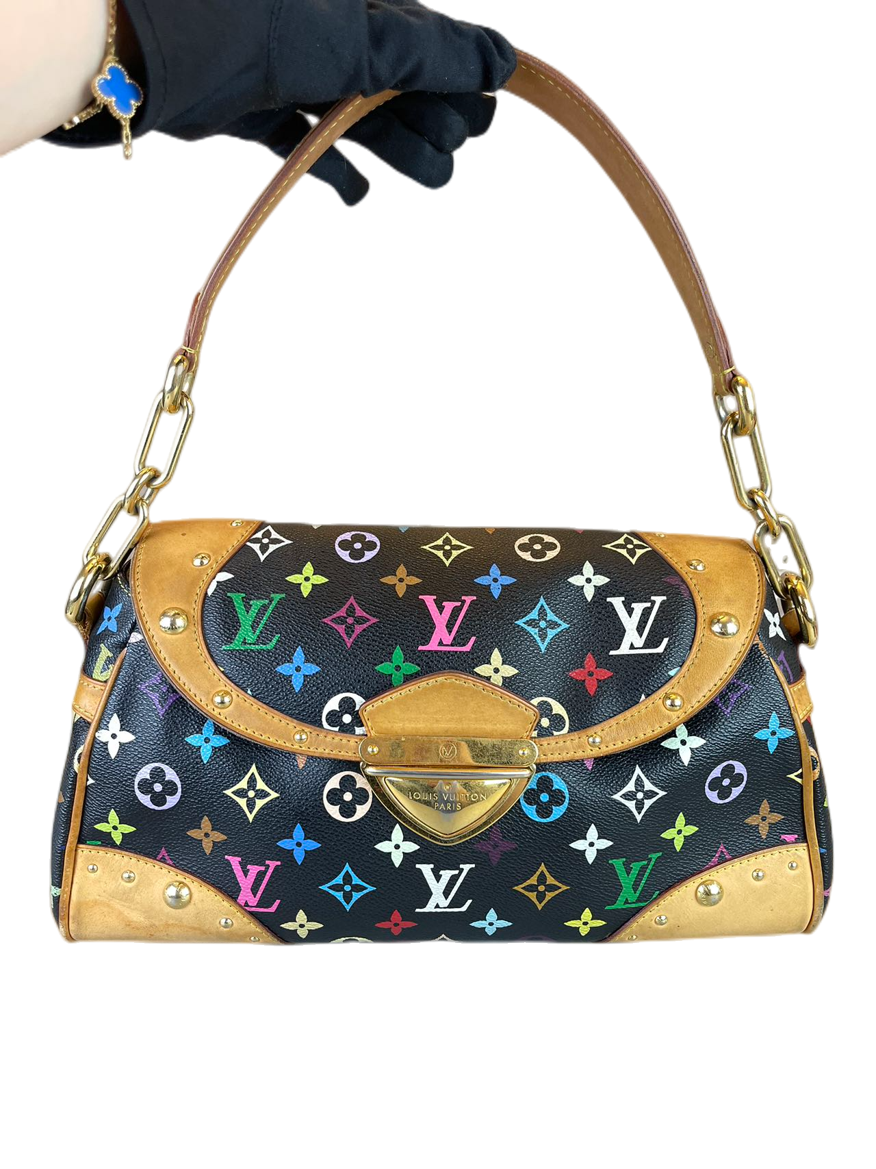 Preloved Louis Vuitton Monogram Multicolore Marilyn Shoulder Bag