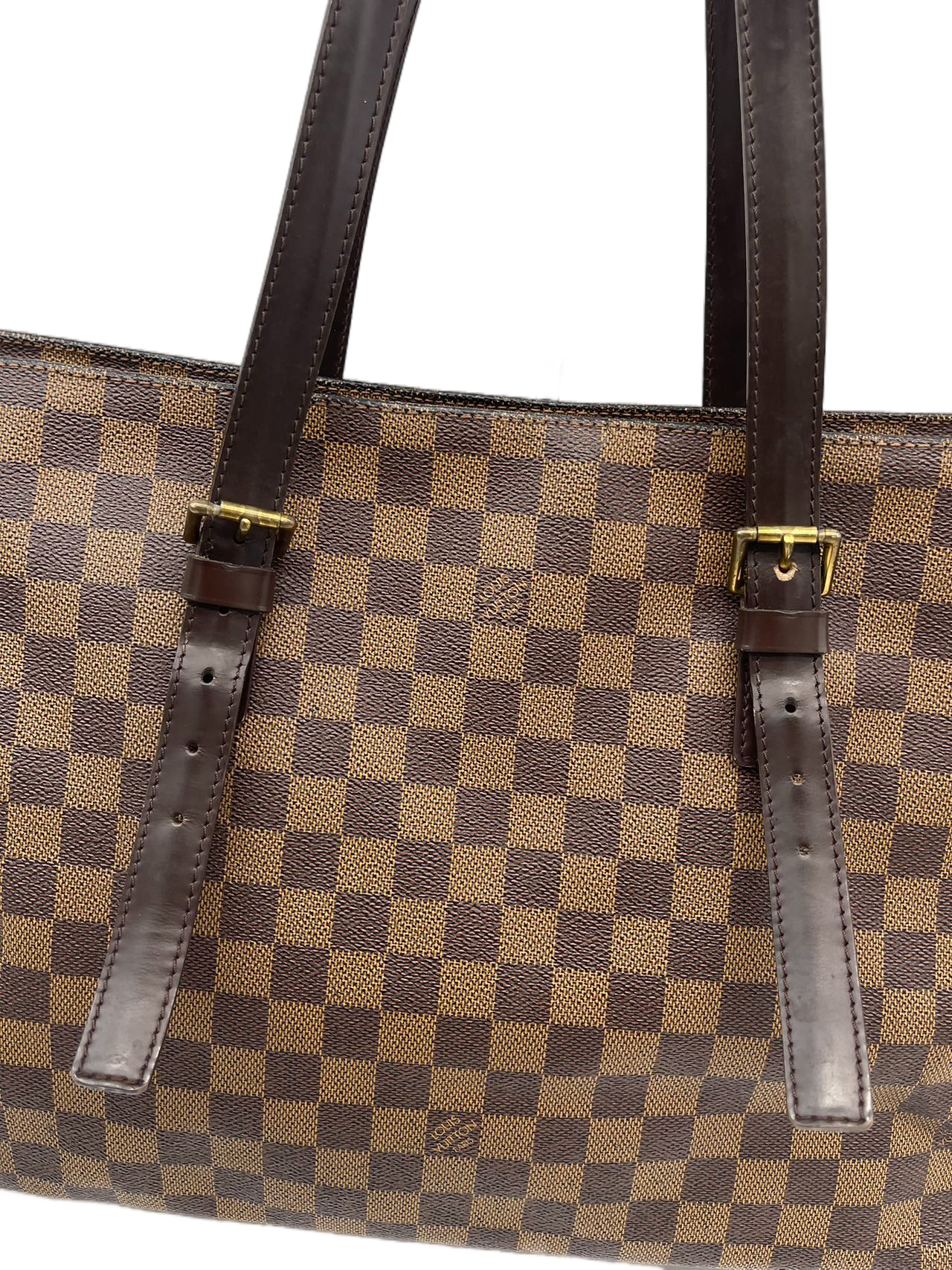 Preloved Louis Vuitton Damier Ebene Chelsea Totes Shoulder Bag