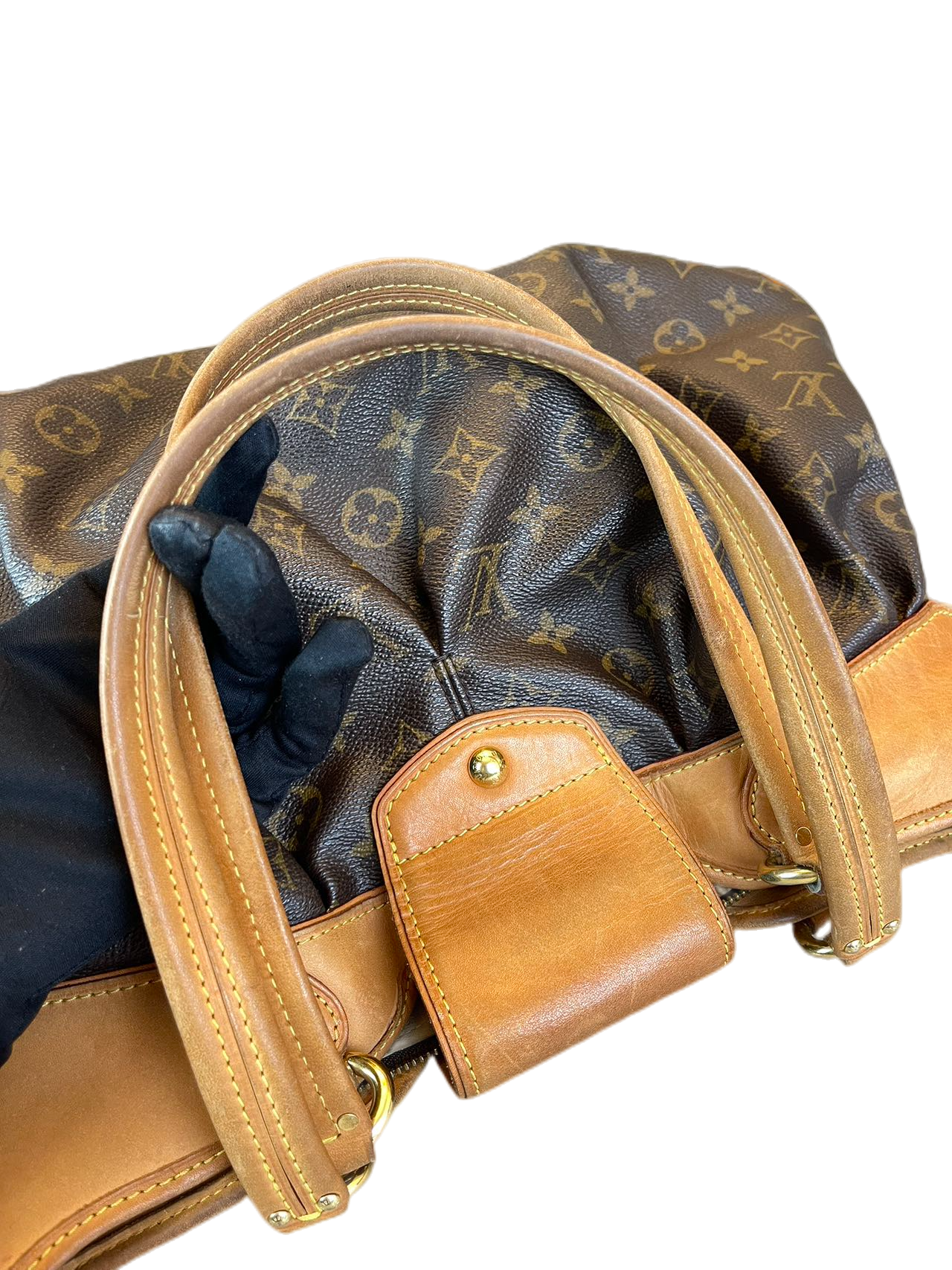 Preloved Louis Vuitton Monogram Canvas Satchel Handbag