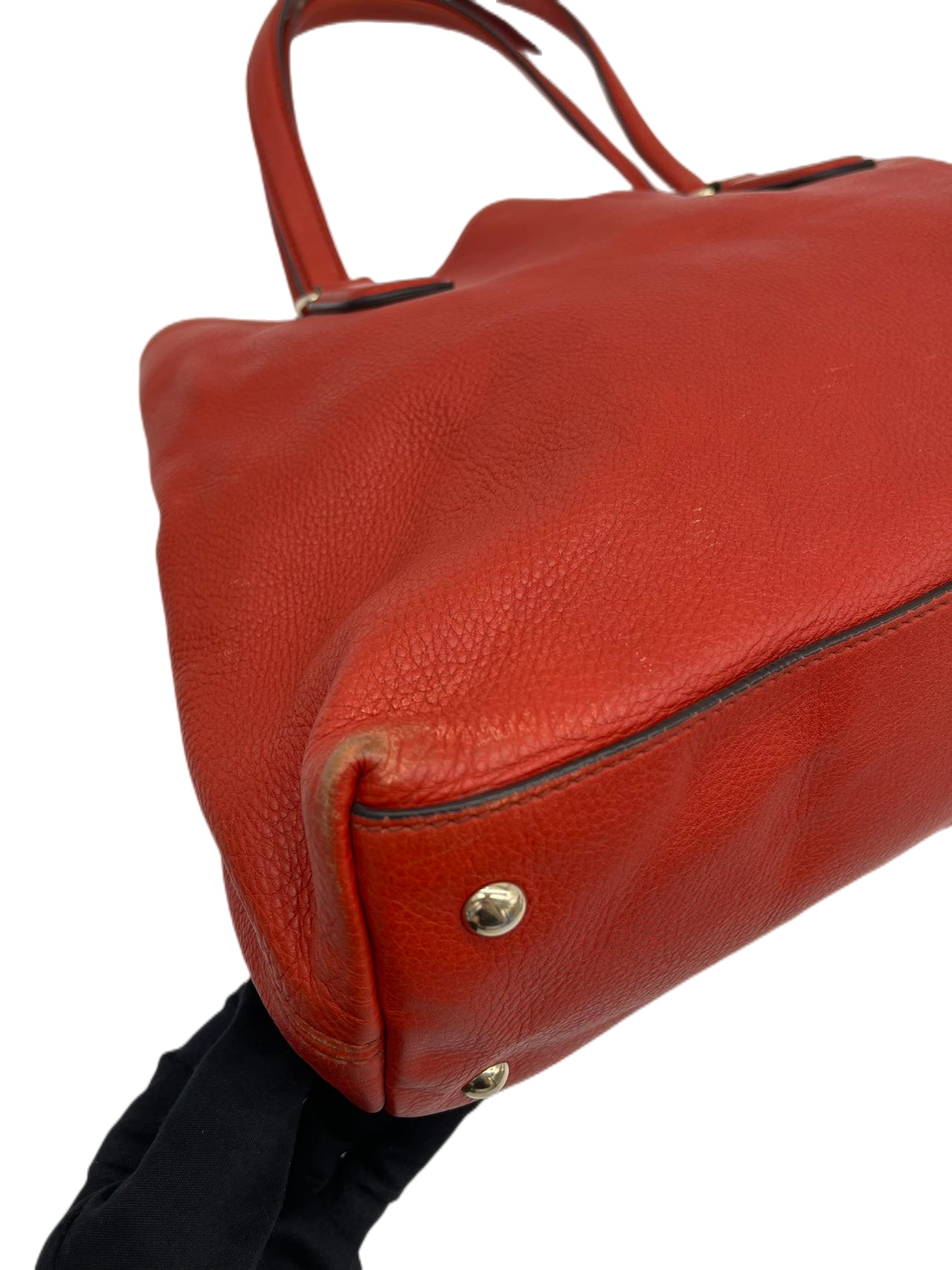 Preloved Gucci GG Logo leather Tassel Soho Totes Shoulder Bag