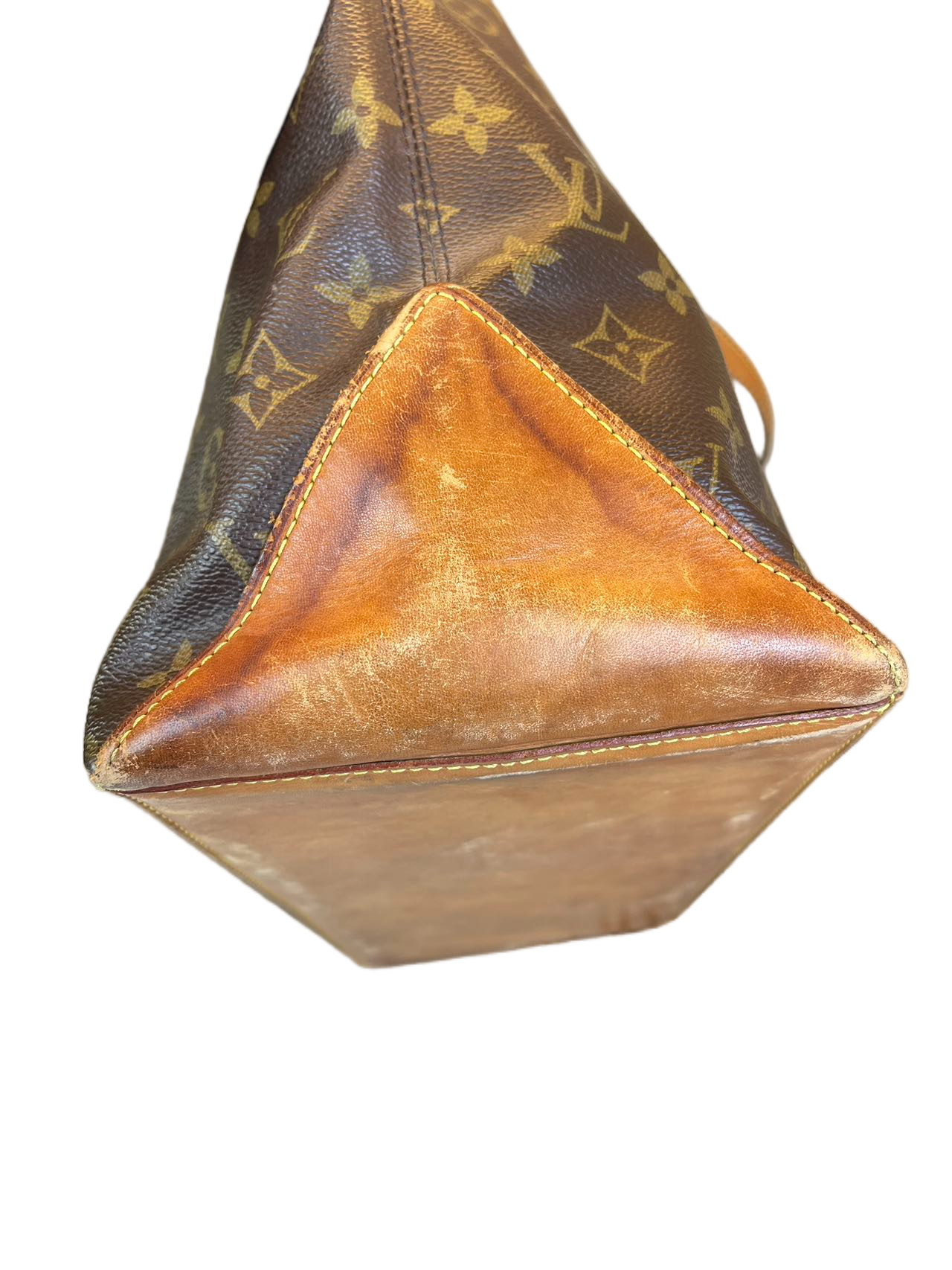 Preloved Louis Vuitton Monogram Canvas Vintage Shoulder Bag Totes