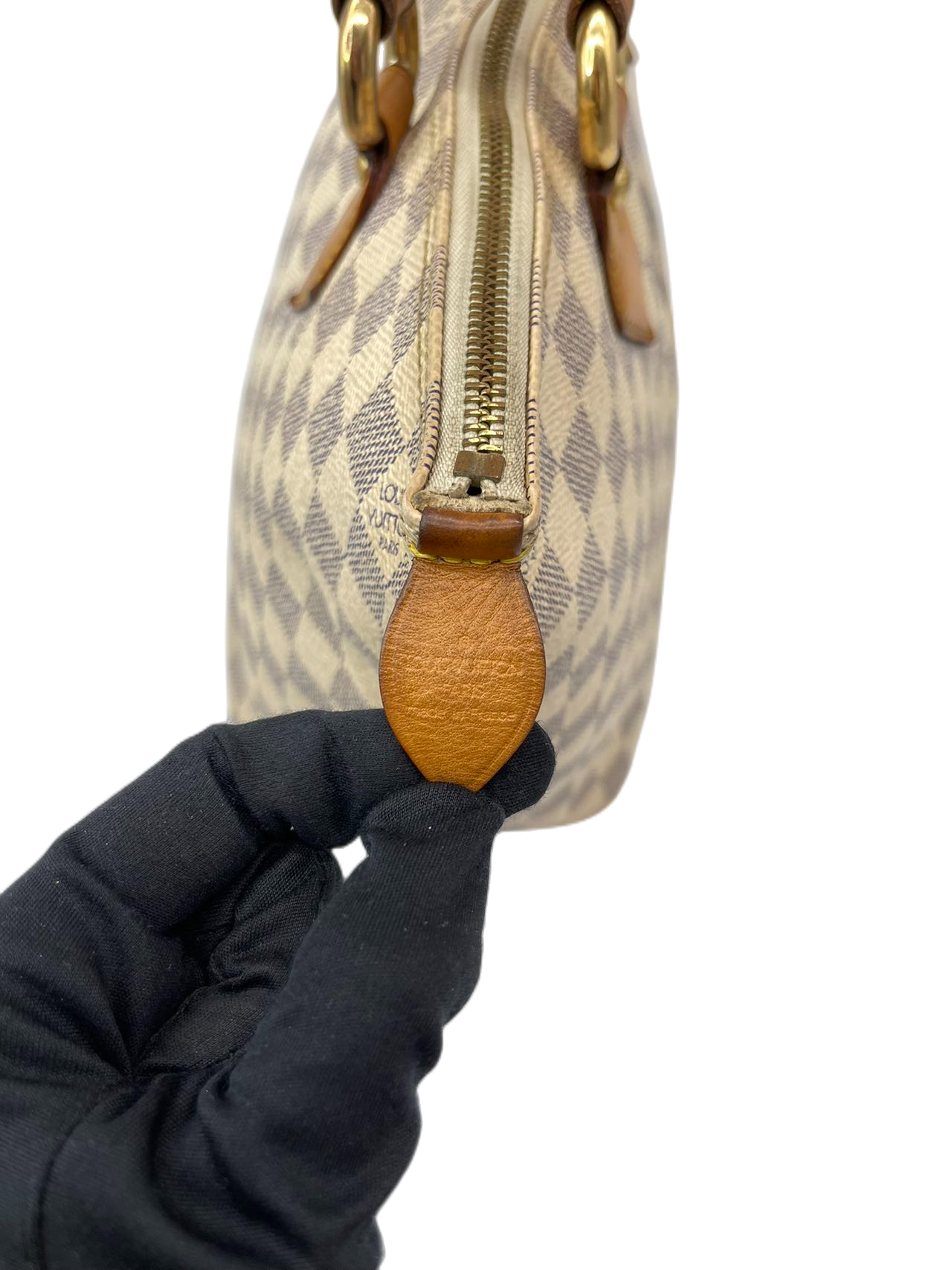 Preloved Louis Vuitton Damier Azur Small Totes Shoulder bag