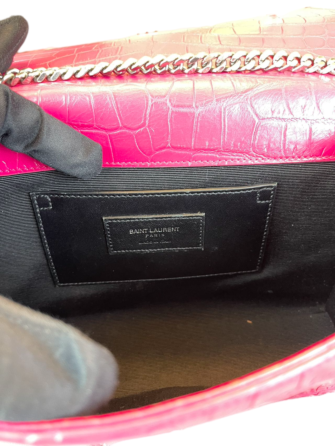 YSL Yves Saint Laurent Leather Kate Chain Shoulder Bag