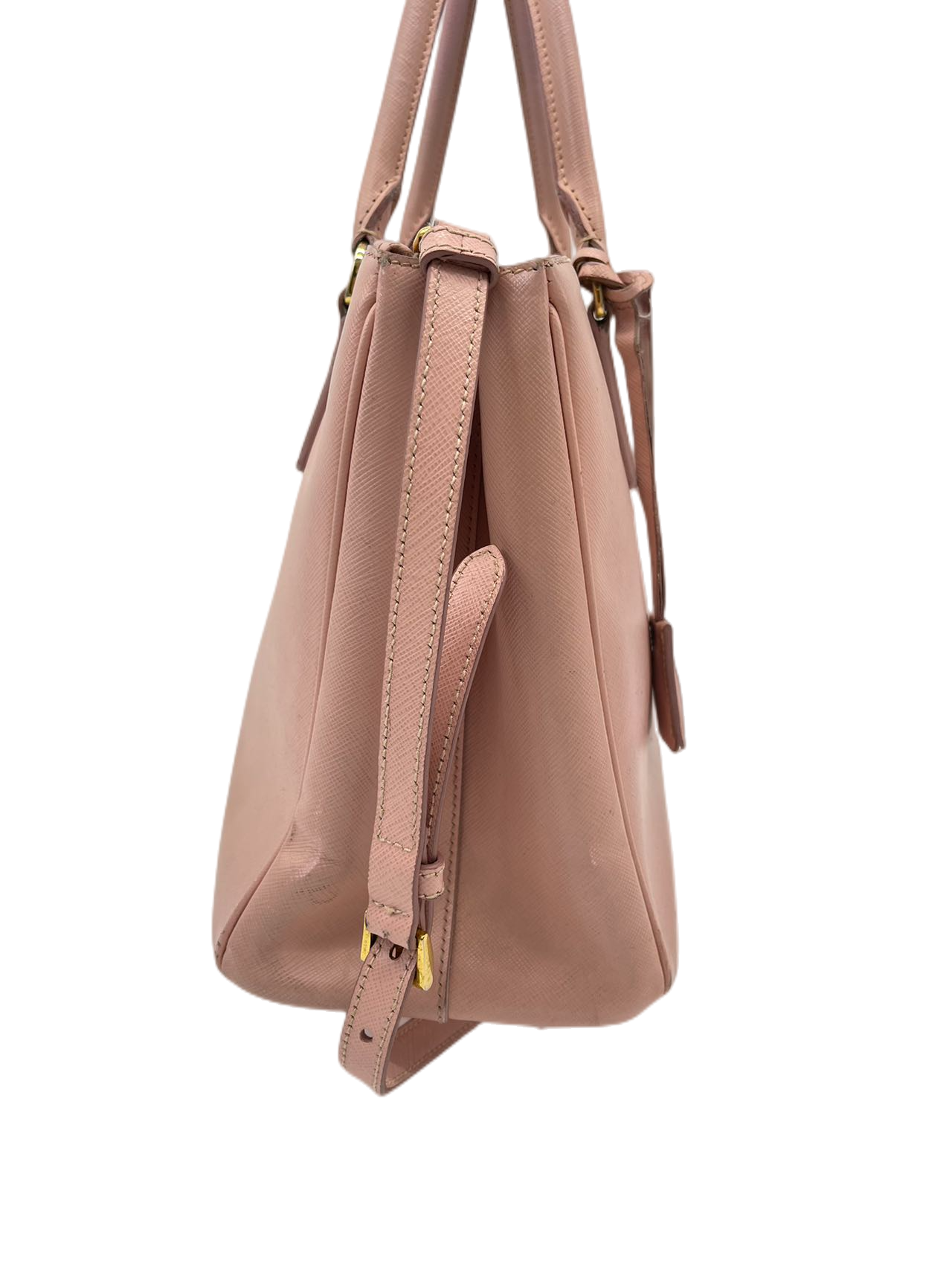 Preloved Prada Saffiano Lux Shoulder Bag Crossbody