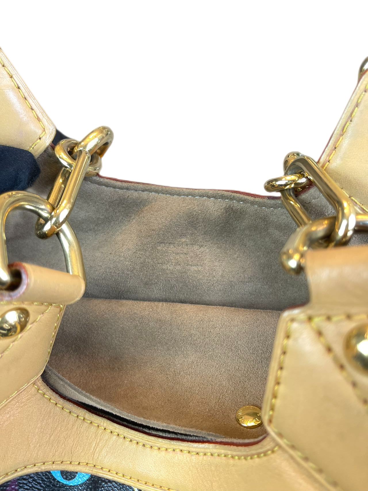 Preloved Louis Vuitton Monogram Multicolor Satchel