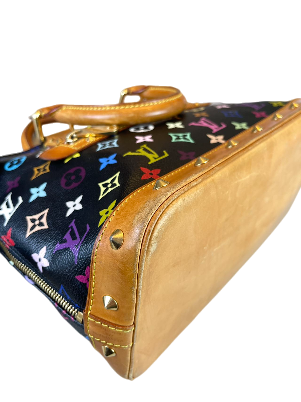 Preloved Louis Vuitton Monogram Multicolore Alma PM Satchel