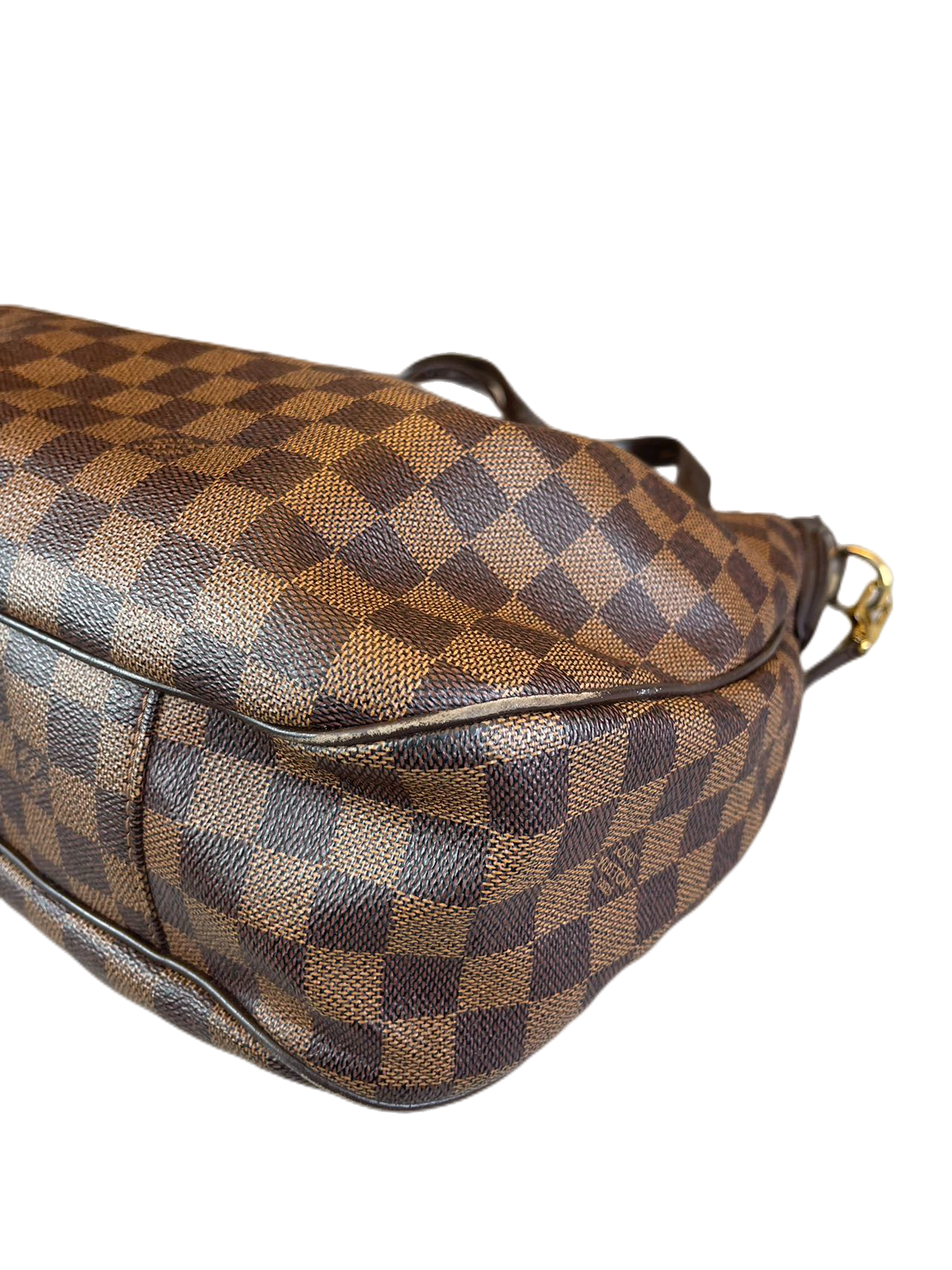 Preloved Louis Vuitton Damier Ebene Evora Shoulder Bag