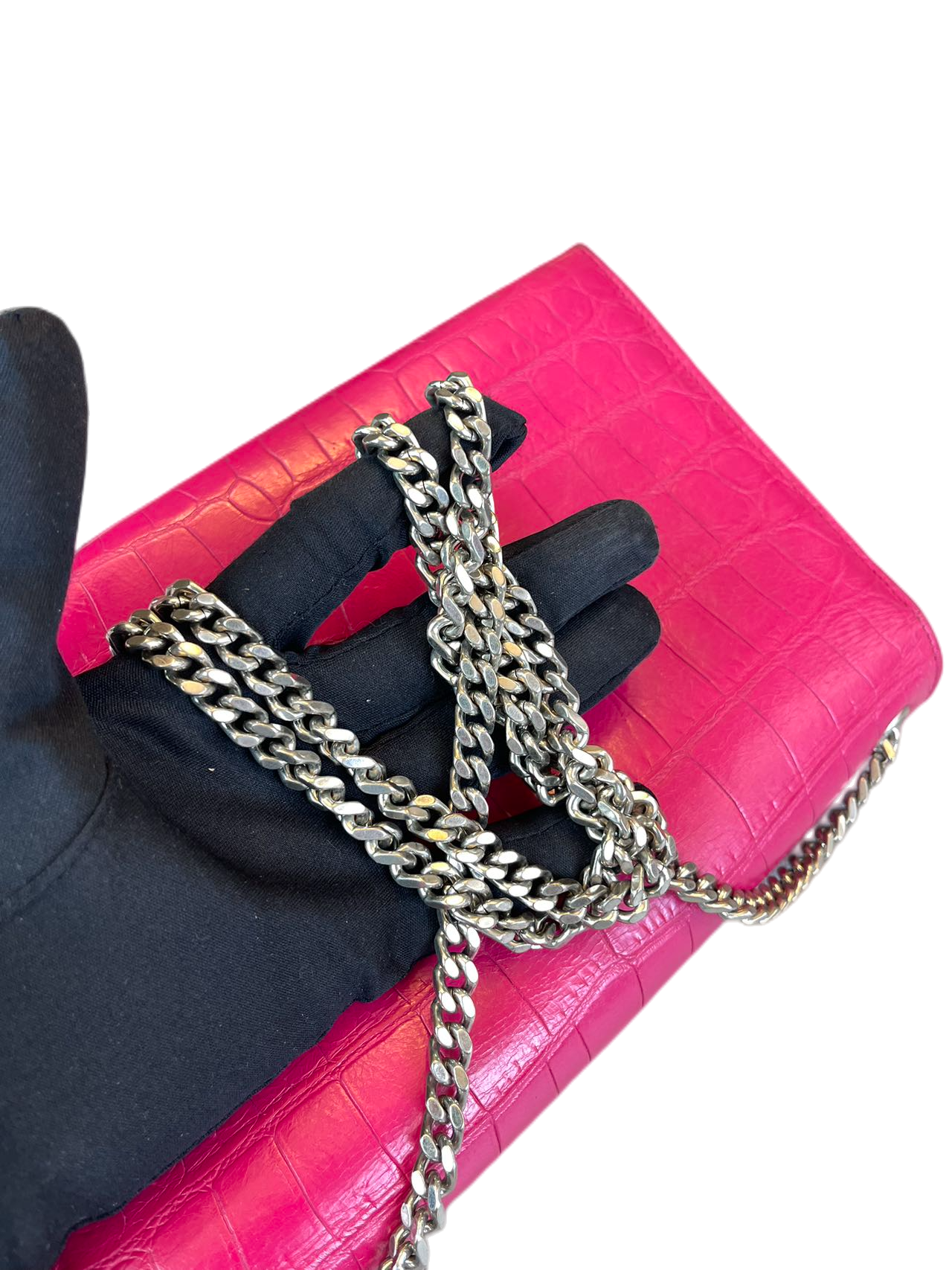 YSL Yves Saint Laurent Leather Kate Chain Shoulder Bag