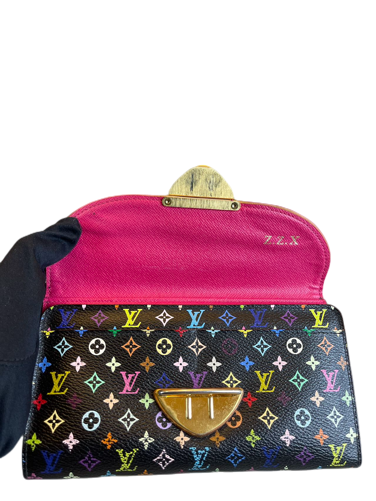 Preloved Louis Vuitton Multicolored Wallet Purse