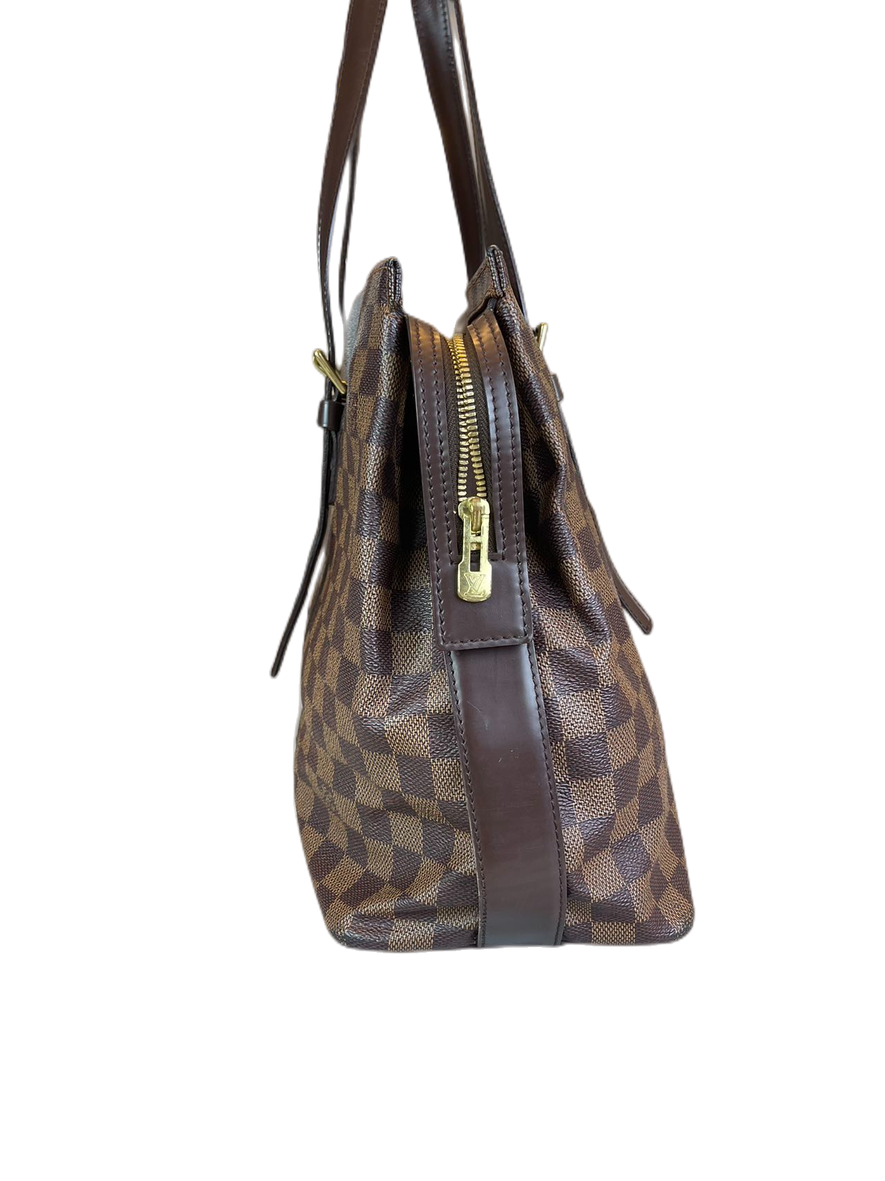 Preloved Louis Vuitton Damier Ebene Chelsea Shoulder Bag Satchel