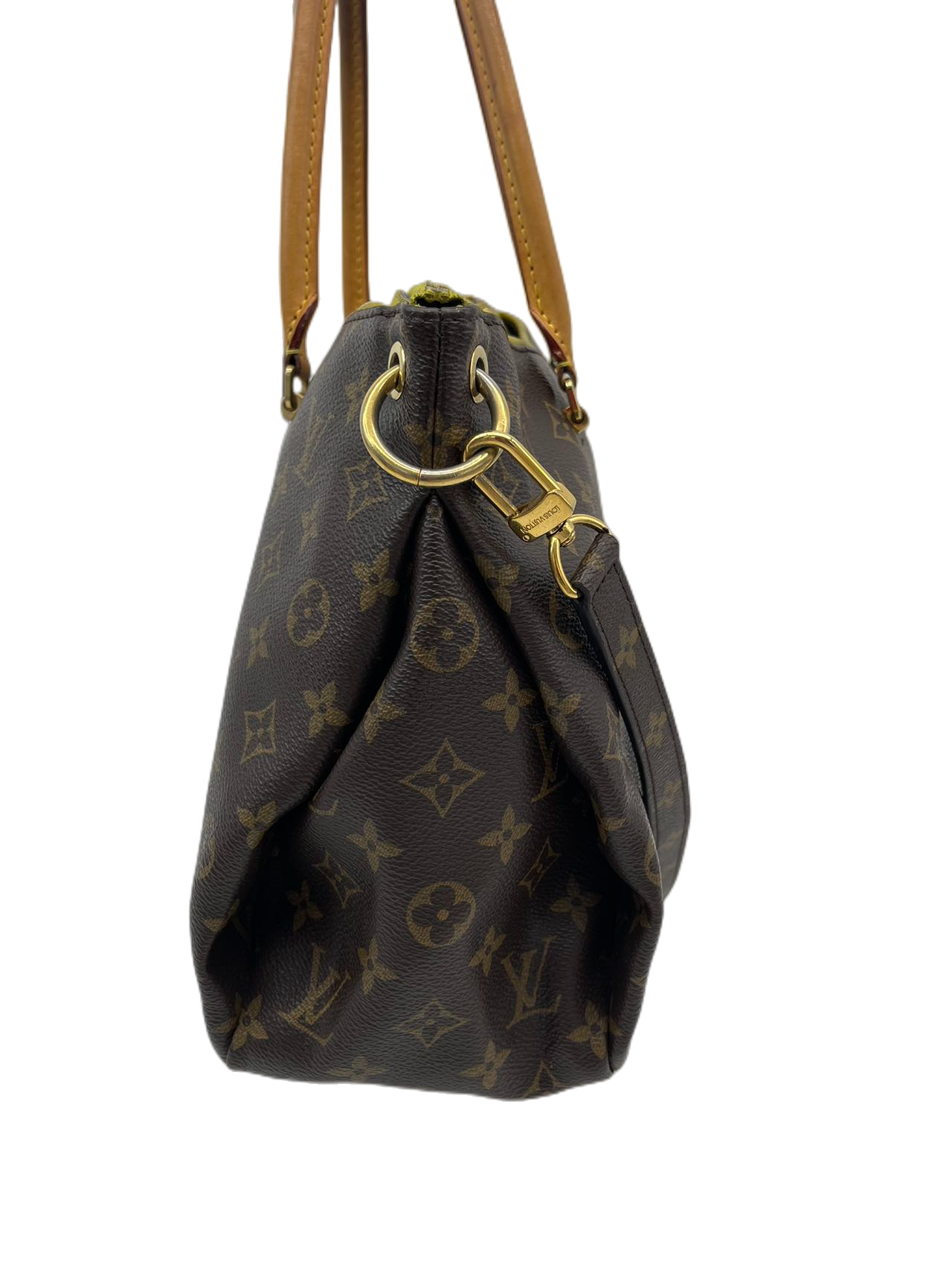 Preloved Louis Vuitton Monogram Canvas Pallas MM Shoulder Bag
