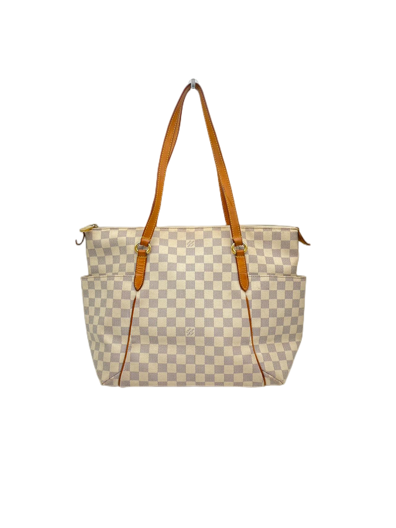 Preloved Louis Vuitton Damier Azur Totally MM Totes Shoulder Bag