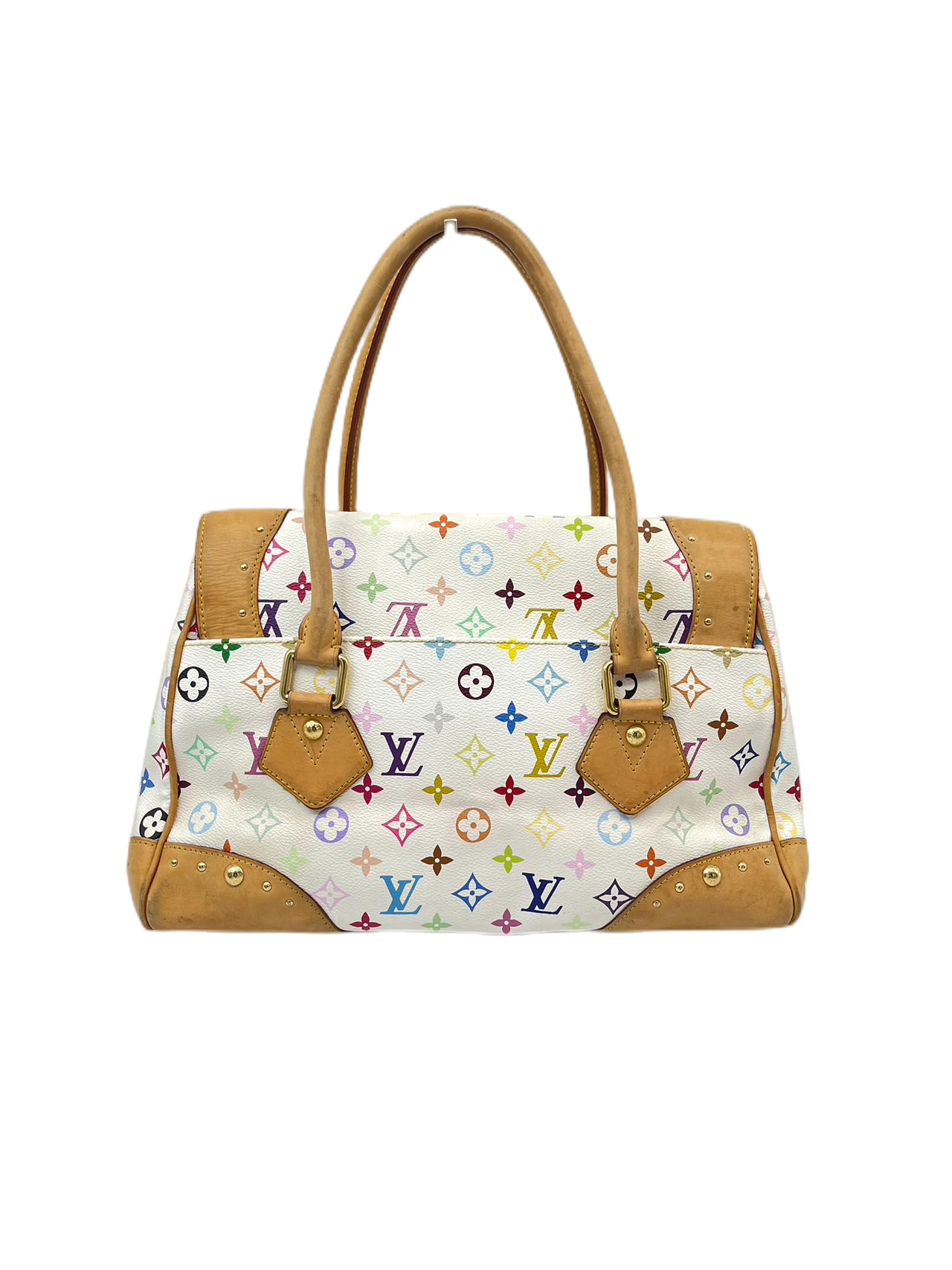 Preloved Louis Vuitton Multicolor Beverly GM Satchel