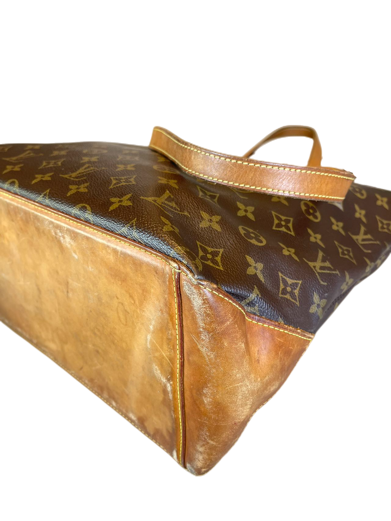 Preloved Louis Vuitton Monogram Canvas Vintage Shoulder Bag Totes