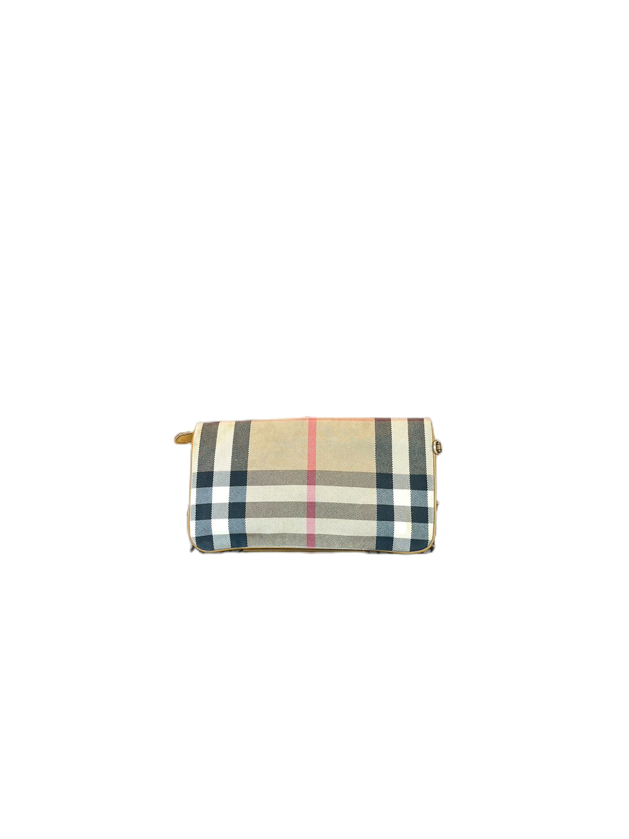 Preloved Burberry Signature Logo Clutches Handbag Pouch