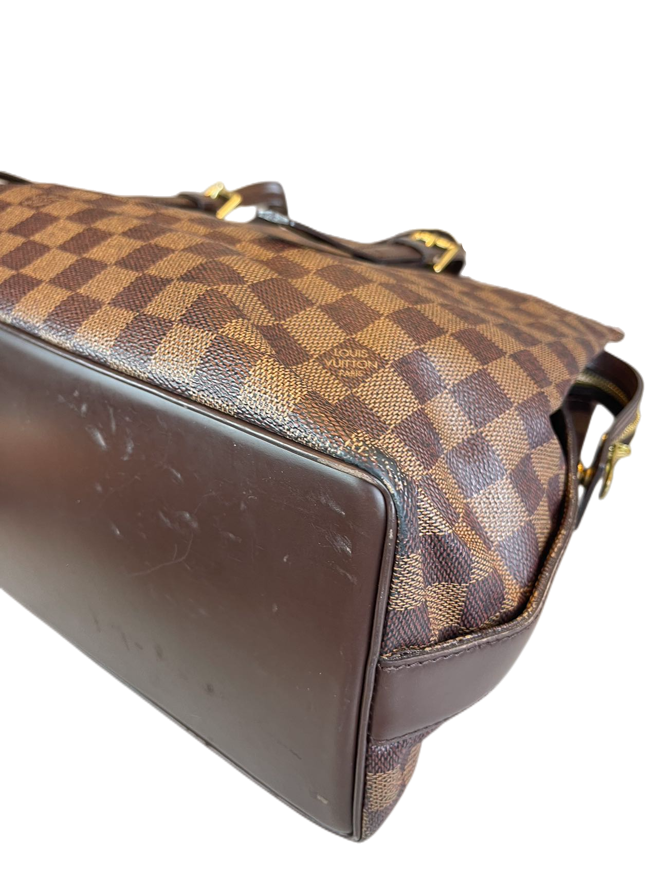 Preloved Louis Vuitton Damier Ebene Chelsea Shoulder Bag Satchel