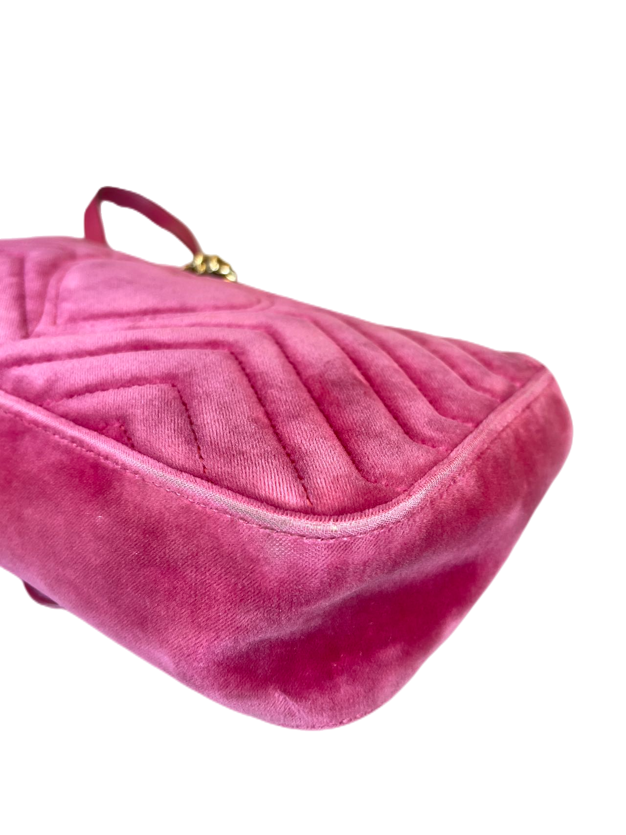 Preloved Gucci GG Logo Small Marmont Shoulder Bag
