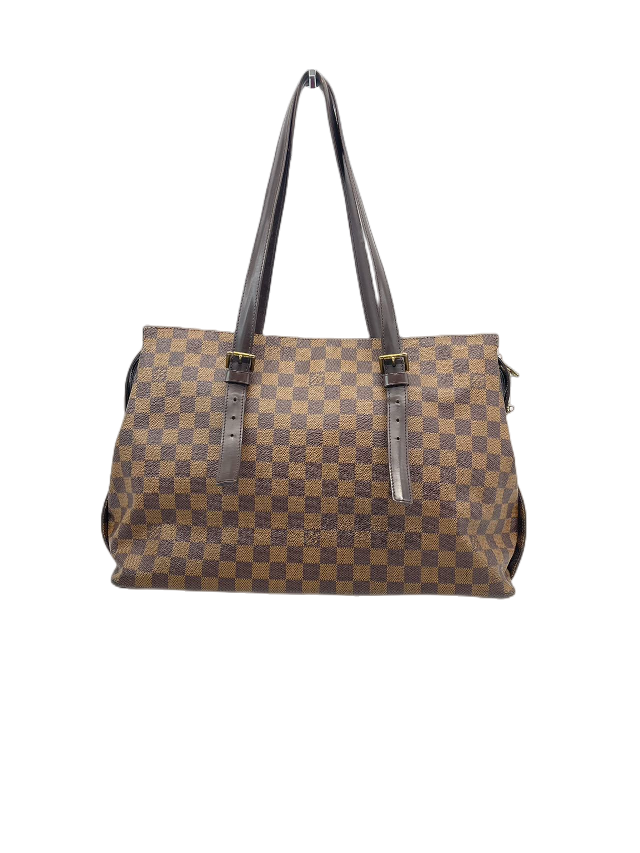Preloved Louis Vuitton Damier Ebene Chelsea Totes Shoulder Bag